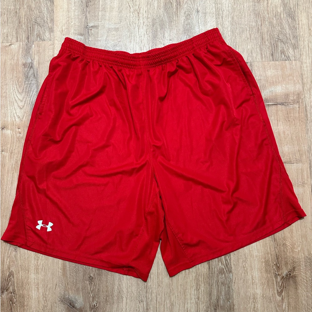 UNDER ARMOUR | Men’s Bold Red Sports‎ Shorts